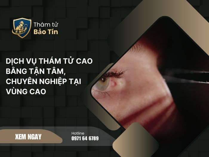 dịch vụ thám tử Cao Bằng