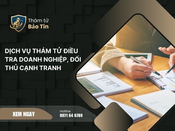 thám tử điều tra doanh nghiệp