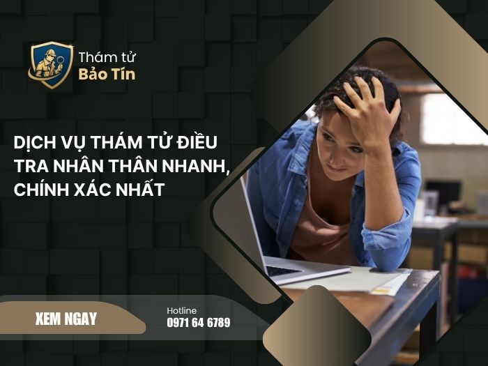 thám tử điều tra nhân thân